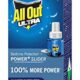 All Out Ultra Power Plus Mosquito Vaporiser Refill - 6 x 45ml