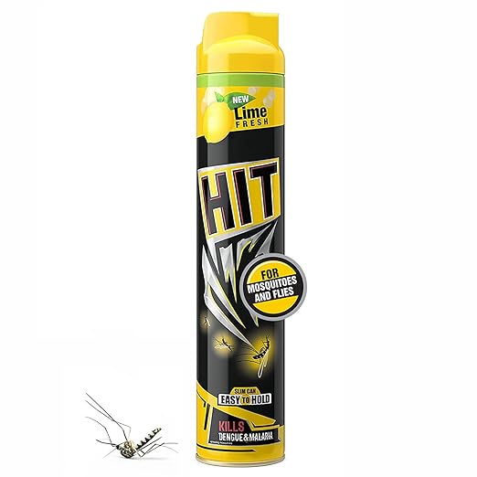 Hit Black Lime  Flying Insect Killer – Mosquito & Fly Killer Spray 400Ml