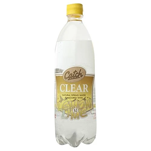 Catch Clear Natural Spring Water – LEMON, 750ml