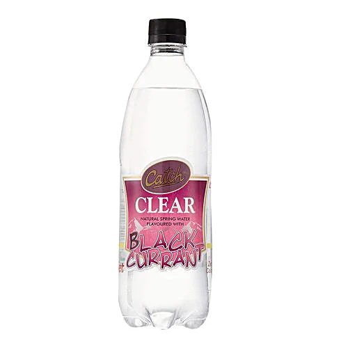 Catch Clear Natural Spring Water – Blackcurrant, 750ml
