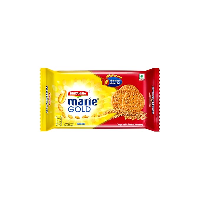 Britannia Marie Gold Biscuits, 250g or 300g (Weight May Vary)