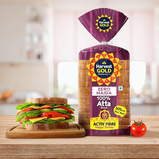 Harvest Gold  Atta Bread ,500G
