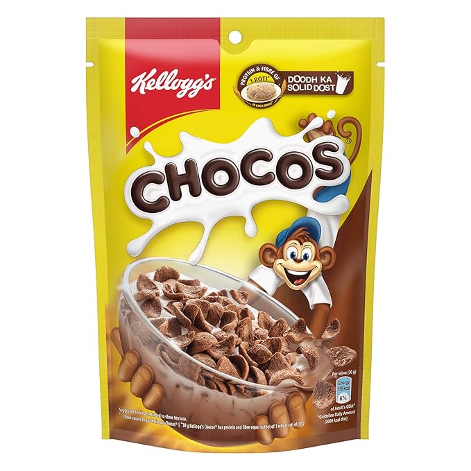 Kelloggs Chocos with protien & fibre 110 Gm