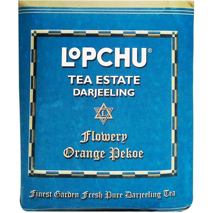 Lopchu Blue Flowery Orange Pekoe Black Tea, 500g