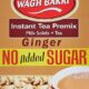 WAGH BAKRI INSTANT GINGER TEA SUGAR FREE 80G