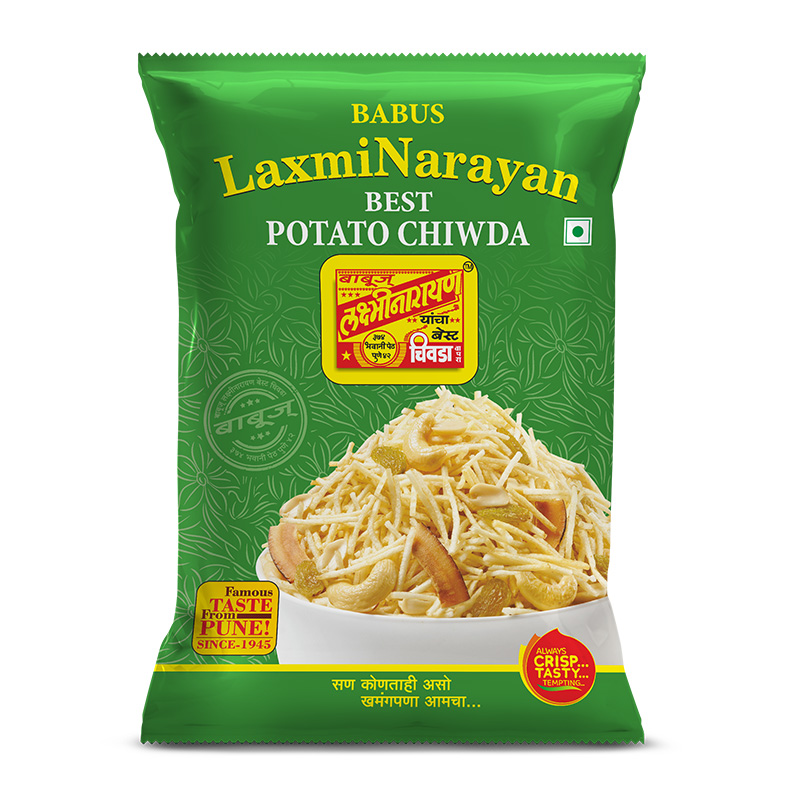 Laxmi Narayan Best Potato Chiwda, 250Gm
