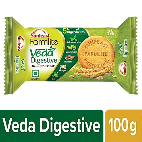 Sunfeast Farmlite Digestive High Fiber Biscuits, 100Gm