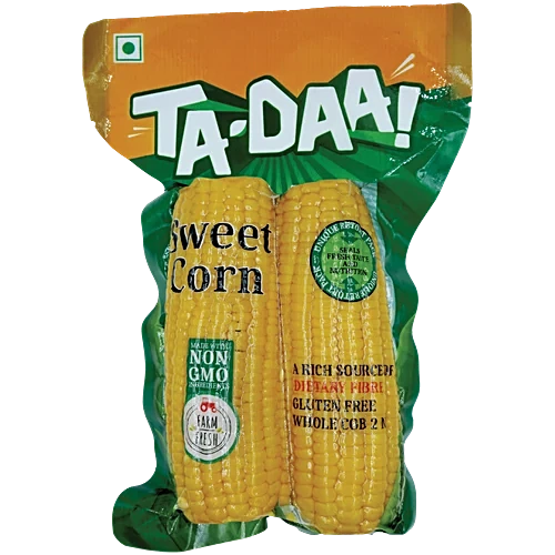 Tadaa Sweetcorn Gluten Free Whole Cob, 2N
