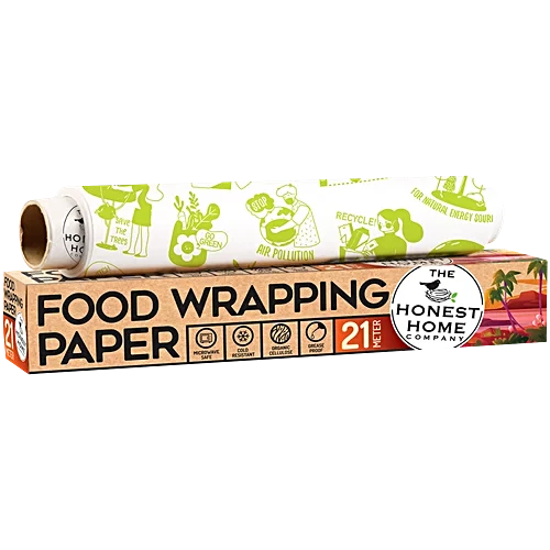 The Honest Home Co. | Food Wrapping Paper Roll 21 Meters,