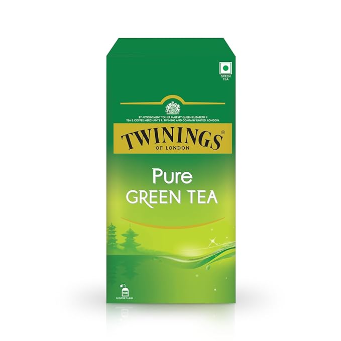 Twinings Tea Bag Green, assam 100 tea bags