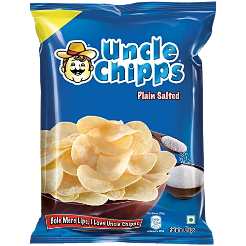 Uncle Chips Plain Sated 20Rs