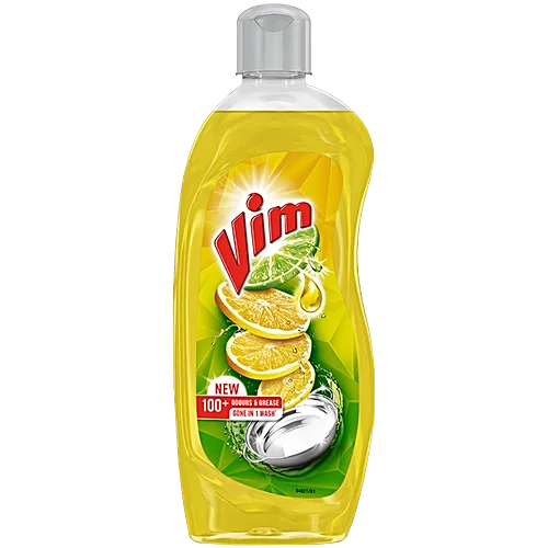 Vim Drop Dishwash Active Yellow – 500 ML