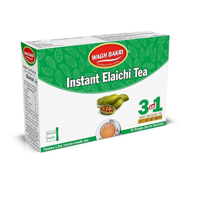 WAGH BAKRI INSTANT ELAICHI TEA 140G