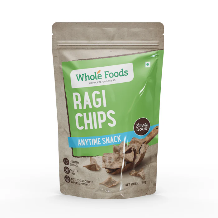 Whole Food Gluten Free Ragi Chips,100Gm