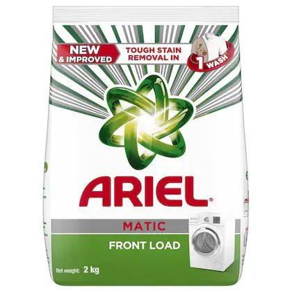 Ariel Matic Front Load Detergent Washing Powder – 2 Kg