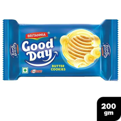 Britannia Good Day Butter Cookies, tea time snack 200 g