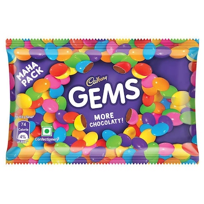 Cadbury Gems Chocolate, 15.8 g Pouch