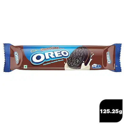 Cadbury Oreo Pokemon Choco Creme Flavoured Sandwich Biscuit, 125.25 g