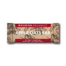 NOURISH ORG APPLE OATS BAR 30GM