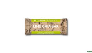 NOURISH ORGANICS LIME CHIA BAR 30GM