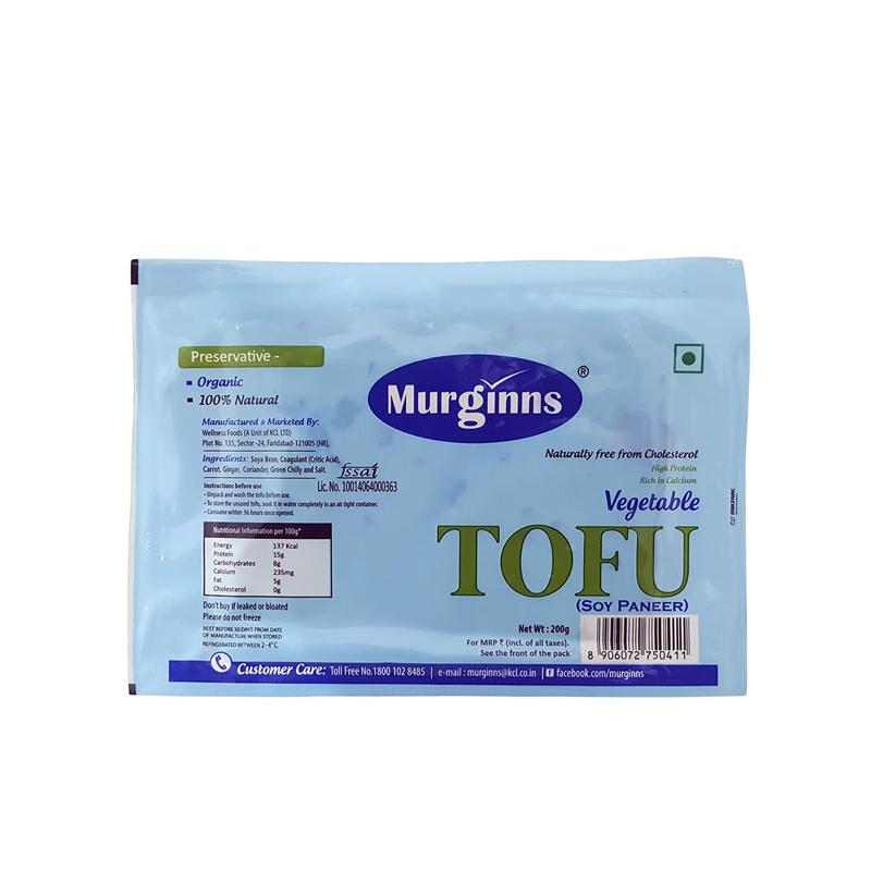 MURGINNS TOFU PLAIN 200G