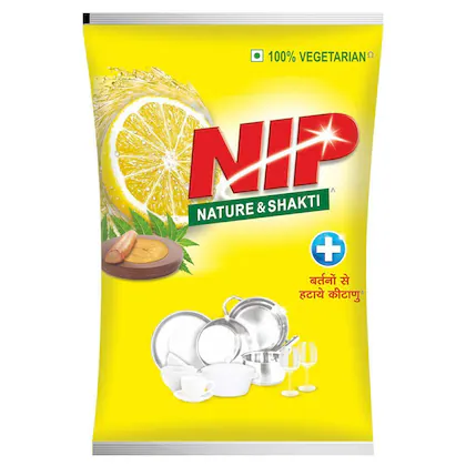 nip nature & shakti dishwash powder 1.5 kg