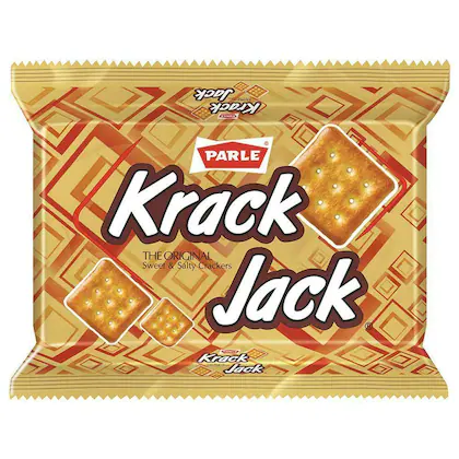 Parle Krackjack, 200g/250g (weight may vary)