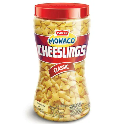 Parle Monaco Cheeslings – Classic, 300 g Bottle