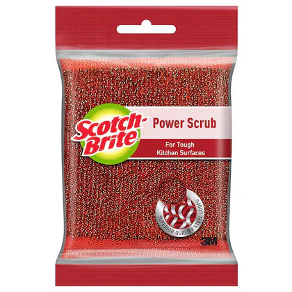 Scotch-Brite Power Scrub, 10 cm x 8 cm, 1 ea/Pack