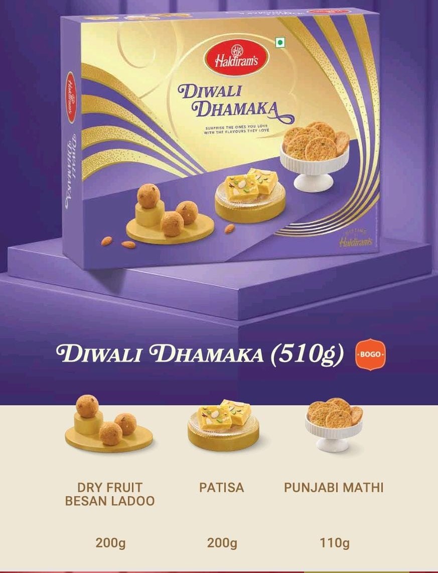 HALDIRAMS DIWALI DHAMAKA 510G