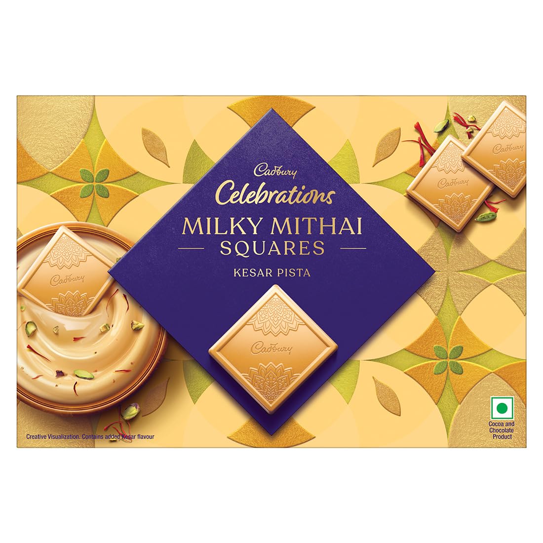 CADBURY CELEBRATIONS MILKY MITHAI SQUARES 108G